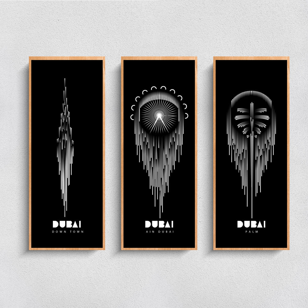Dubai Land Marks 6 Pcs