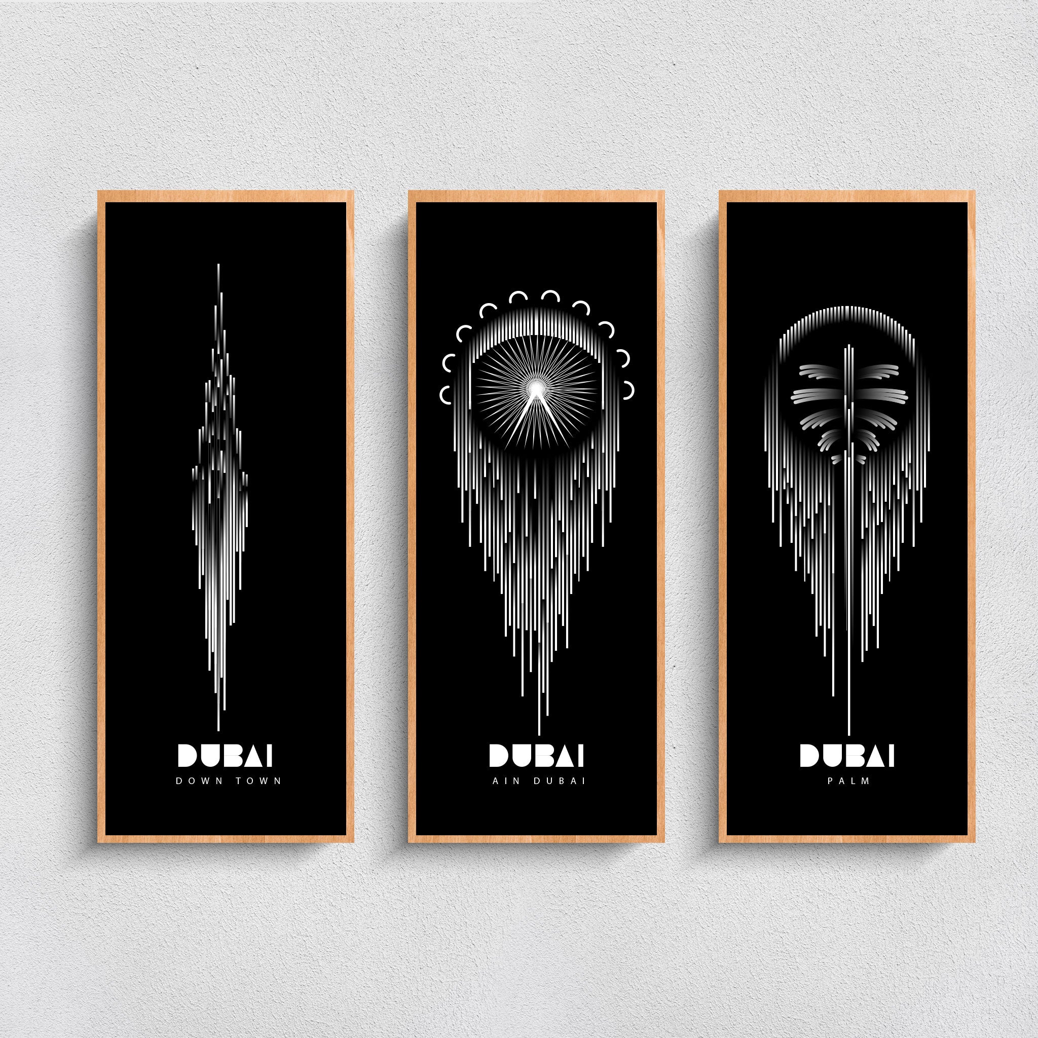 Dubai Land Marks 6 Pcs