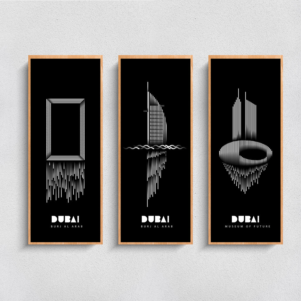 Dubai Land Marks 6 Pcs