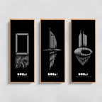 Dubai Land Marks 6 Pcs