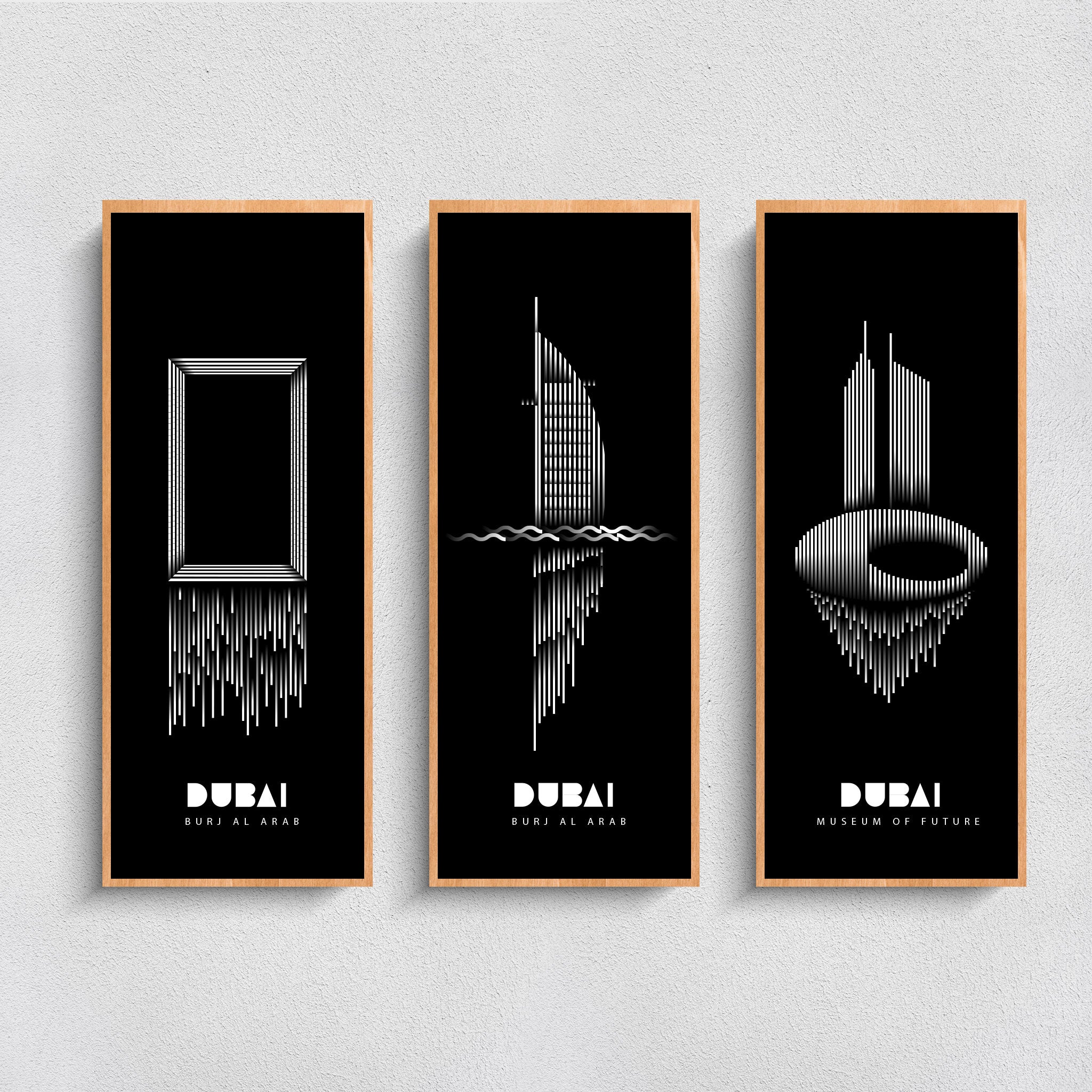 Dubai Land Marks 6 Pcs