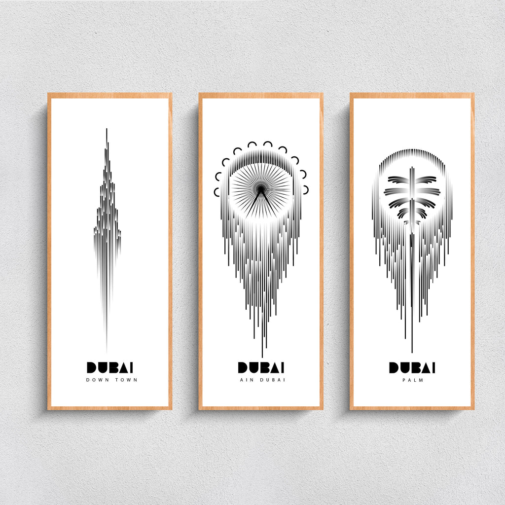 Dubai Land Marks 6 Pcs