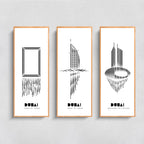 Dubai Land Marks 6 Pcs