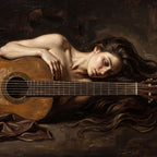Guitar woman
