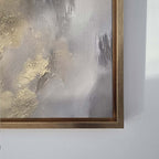 Golden Feather - Canvas Wall Art